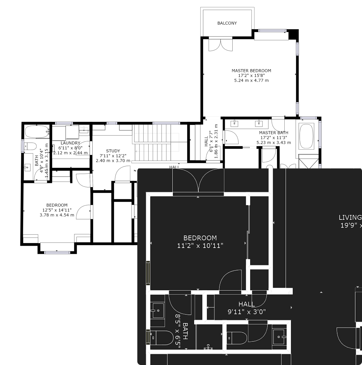 Image showing floor plans